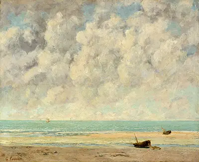Das ruhige Meer (The Calm Sea) Gustave Courbet